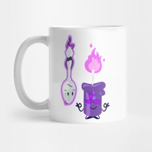 Silver Spoon and Candle (Inanimate Insanity) Mug